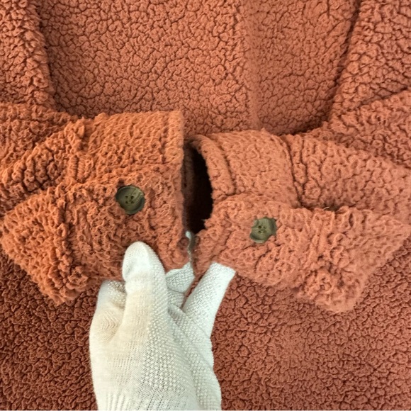 32 Heat Rust Sherpa Jacket size XL / XXL Women - Picture 13 of 13